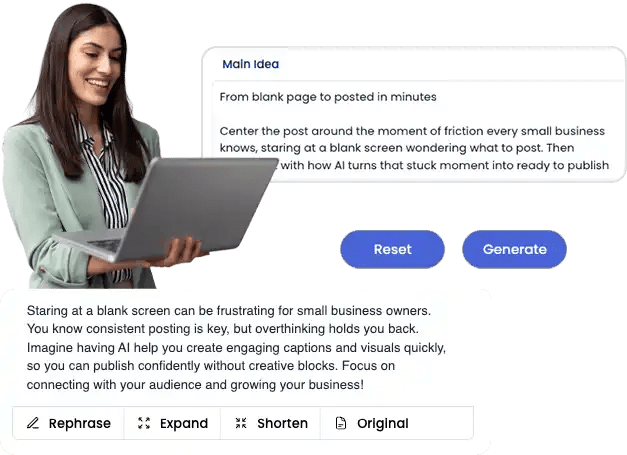 Social Media AI Tool