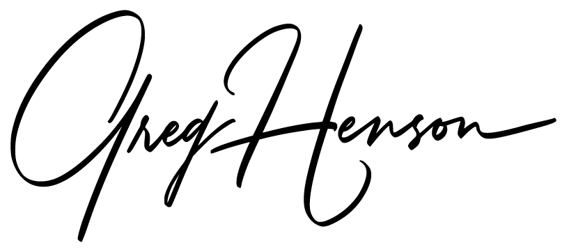 Gregory Scott Henson signature